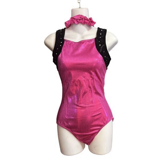 Balera Eggplant Women's Medium Adult Dance Leotard Lot NWT Alexandra Pink Ballet - Picture 3 of 5